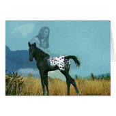 Nez Perce Pony Card (Front Horizontal)