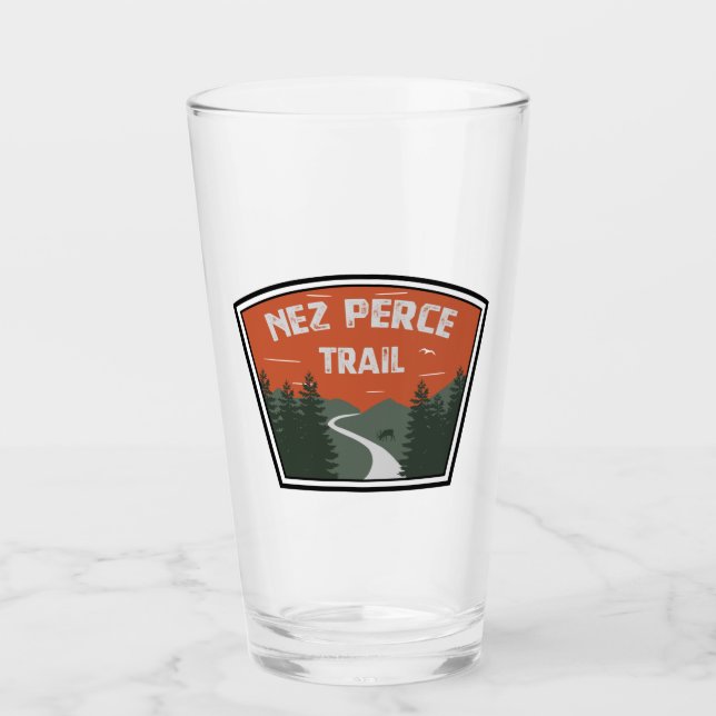 Nez Perce Trail Glass (Front)
