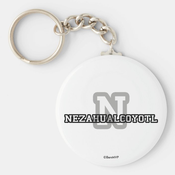 Nezahualcoyotl Key Chain