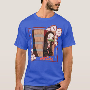 Nezuko in the Box Nezuko Kamado Demon Slayer  Kawa T-Shirt