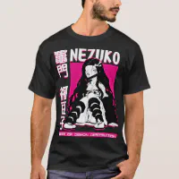 Tanjiro and Nezuko Retro Art Demon Slayer T-Shirt Zip Pouch by