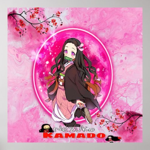 Nezuko Kamado Poster