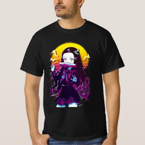 Nezuko kamado quotes anime classic T_Shirt