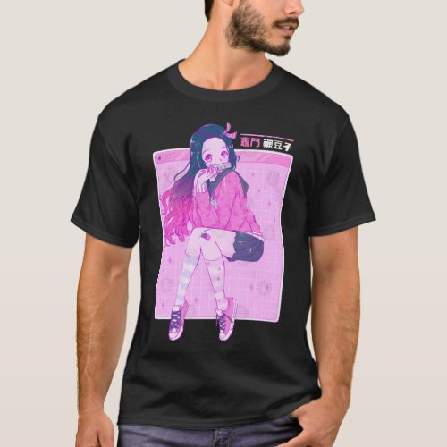 Nezuko School Uniform T_Shirt