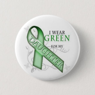 NF1, Neurofibromatosis Awareness - Green Ribbon Button
