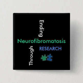 NF - We will find a cure with research! Button