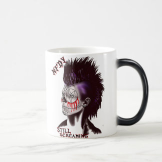 NFDY Mohawk Logo Morphing Mug! Color Morph Mug