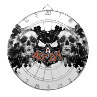 NFDY Tri-Skull Dartboard