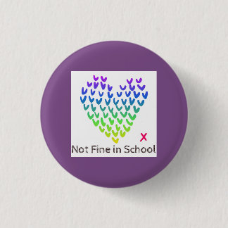 NFIS Small Badge (Purple) Pinback Button