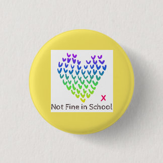NFIS Small Badge (Yellow) Pinback Button