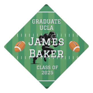 NFL Football Graduation Cap