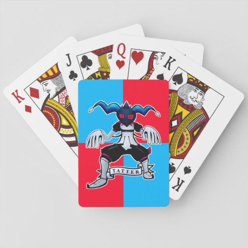 NFT Champions Playing Cards Tatter _ Red Blue