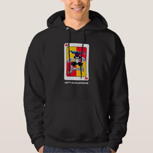 NFT Champions Red Yellow Tatter Hoodie