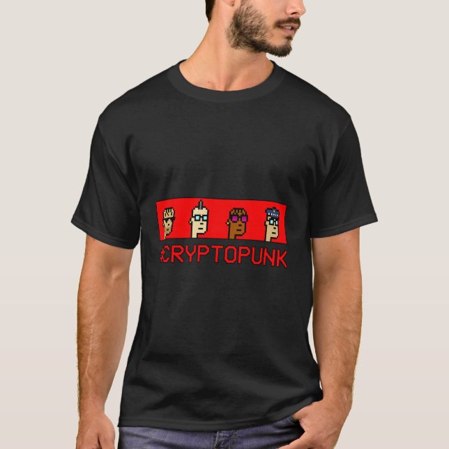 Nft Collectable Figures Cryptopunk Collection T-Shirt (Front)