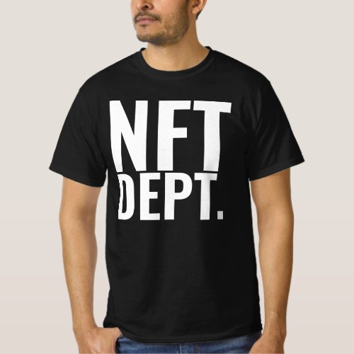 NFT DEPT BLK T_Shirt