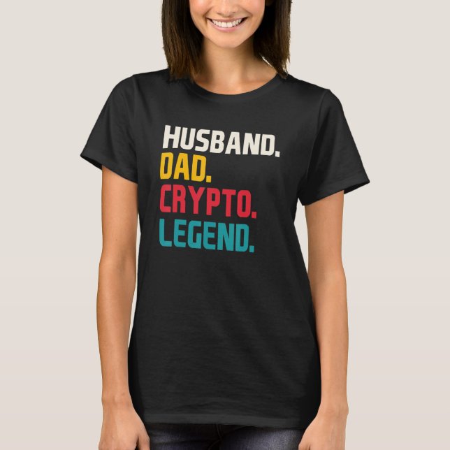 Nft Millionaire Non Fungible Token Husband Dad Fat T-Shirt (Front)