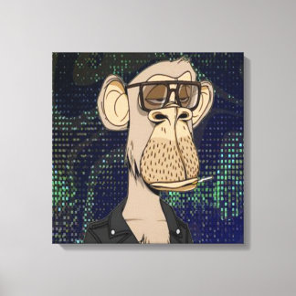 NFT monkey canvas