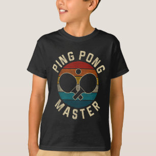 Ng Ng Master Vintage Table Tennis Player Funny Gif T-Shirt
