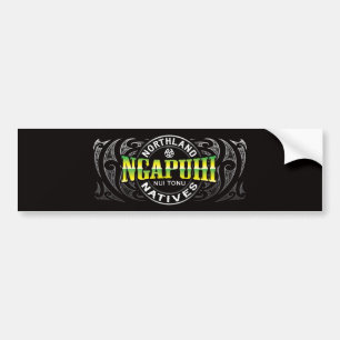 Ngapuhi Lifer Chrome Bumper Sticker