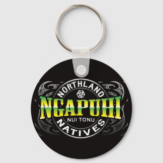Ngapuhi Lifer Chrome Keychain