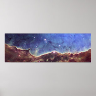 NGC 3324 Detail 36x12 (36x12) Poster