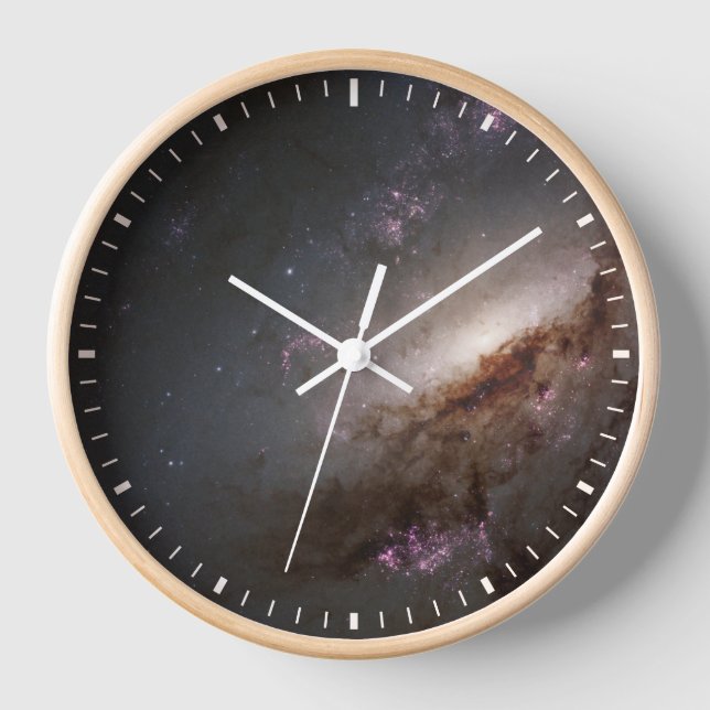 Ngc 4258 Undergoing Intense Star Formation. Clock (Front)