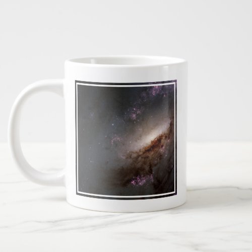 Ngc 4258 Undergoing Intense Star Formation Giant Coffee Mug