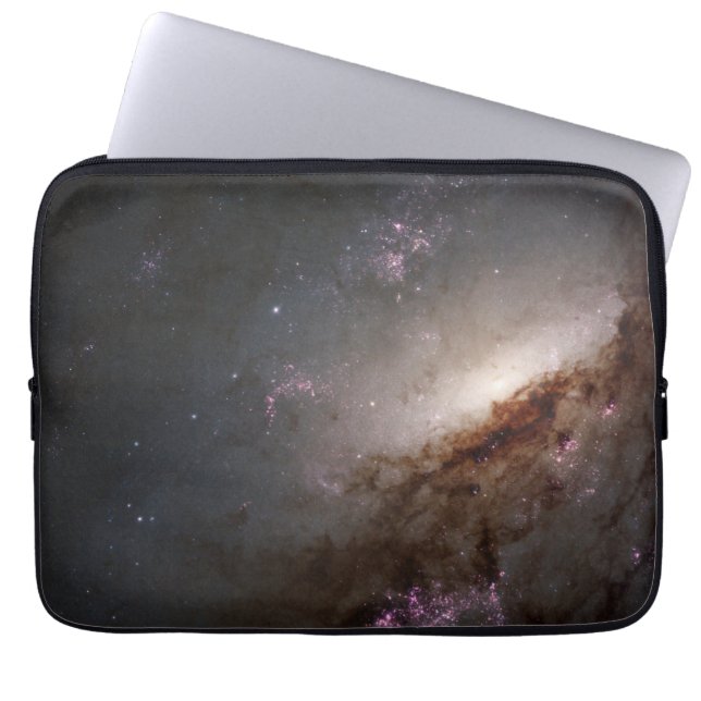 Ngc 4258 Undergoing Intense Star Formation. Laptop Sleeve (Front)