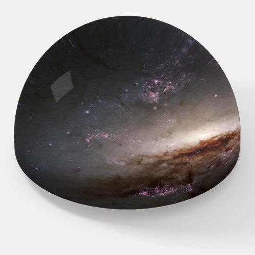 Ngc 4258 Undergoing Intense Star Formation Paperweight