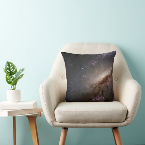 Ngc 4258 Undergoing Intense Star Formation Throw Pillow