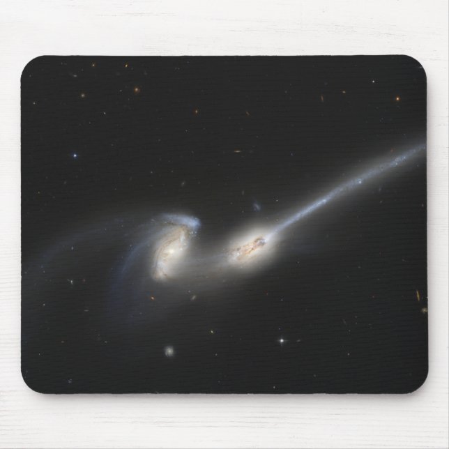 NGC 4676, also known as the Mice Galaxies Mouse Pad (Front)