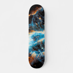 NGC 5189 Planetary Nebula - Hubble Space Photo Skateboard Deck