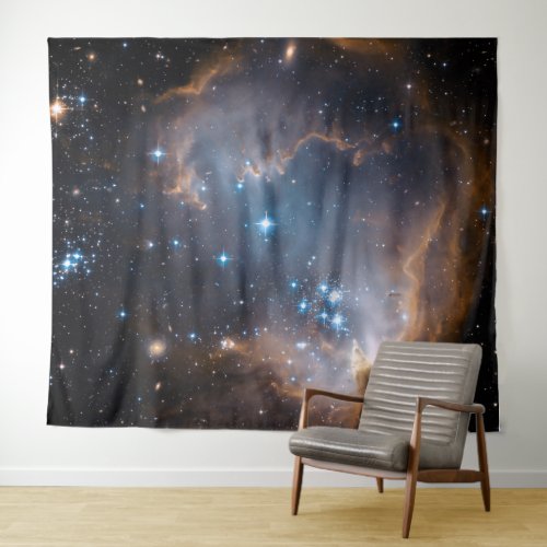 NGC 602 bright stars NASA Tapestry