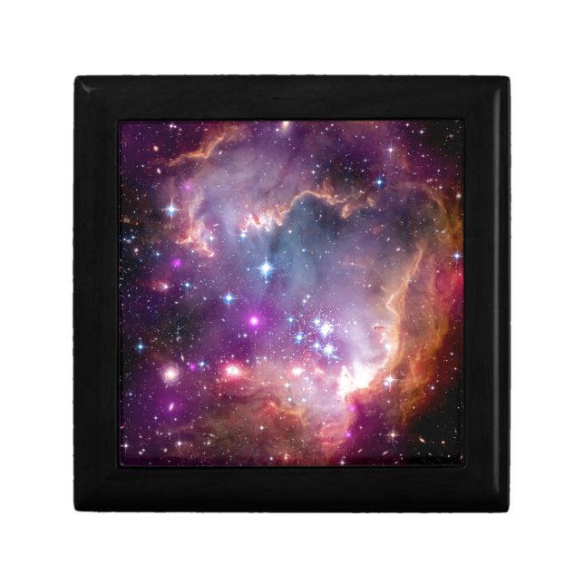 NGC 602 Star Formation - NASA Hubble Space Photo Jewelry Box (Front)