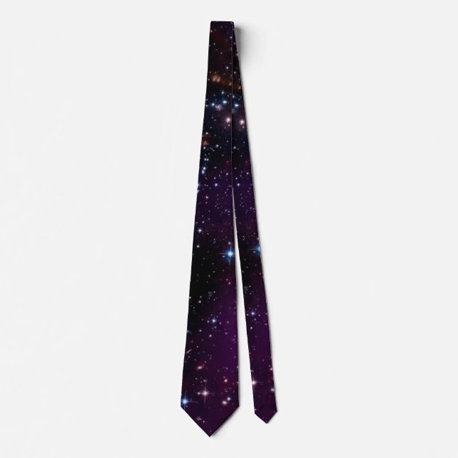 NGC 602 Star Formation - NASA Hubble Space Photo Tie (Front)
