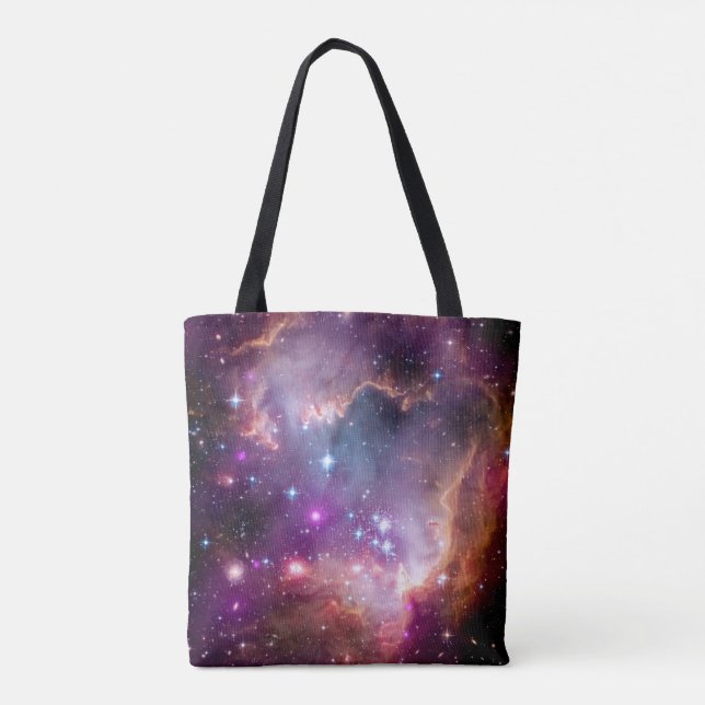 NGC 602 Star Formation - NASA Hubble Space Photo Tote Bag (Back)