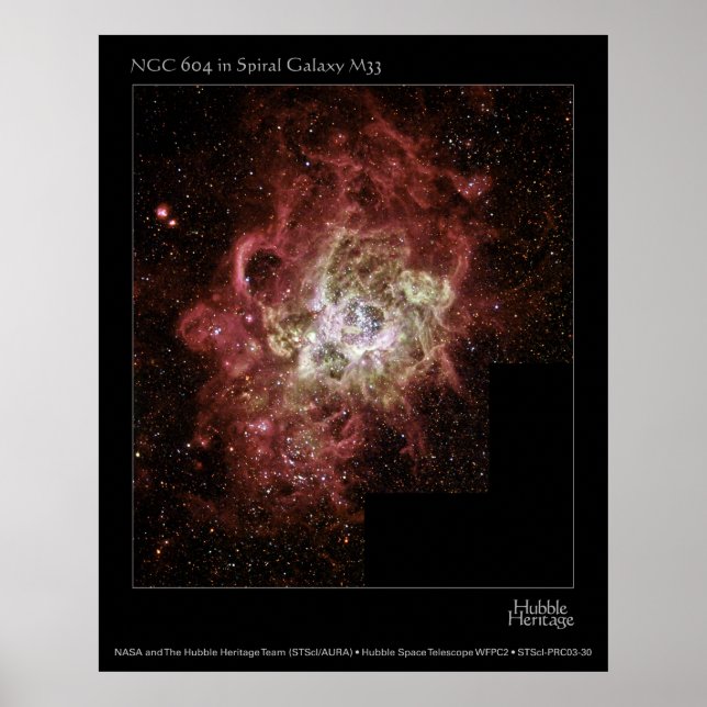 NGC 604 POSTER (Front)