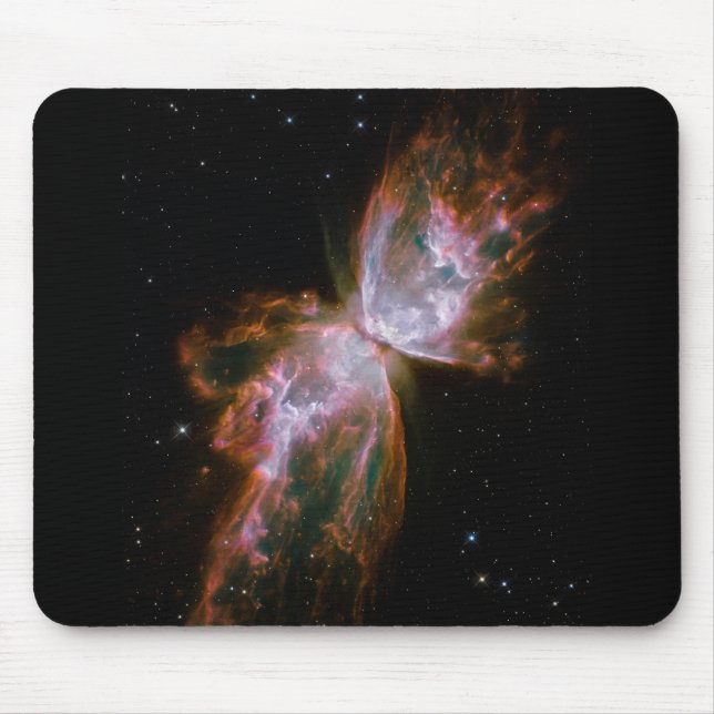NGC 6302 , Bug Nebula, Butterfly Nebula Mouse Pad (Front)