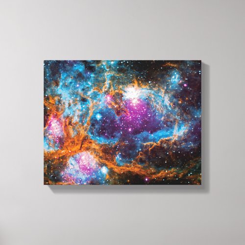 NGC 6357 Star Forming Region Colorful Space Photo Canvas Print