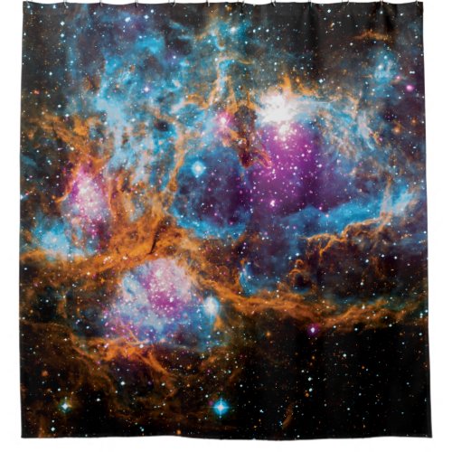 NGC 6357 Star Forming Region Colorful Space Photo Shower Curtain