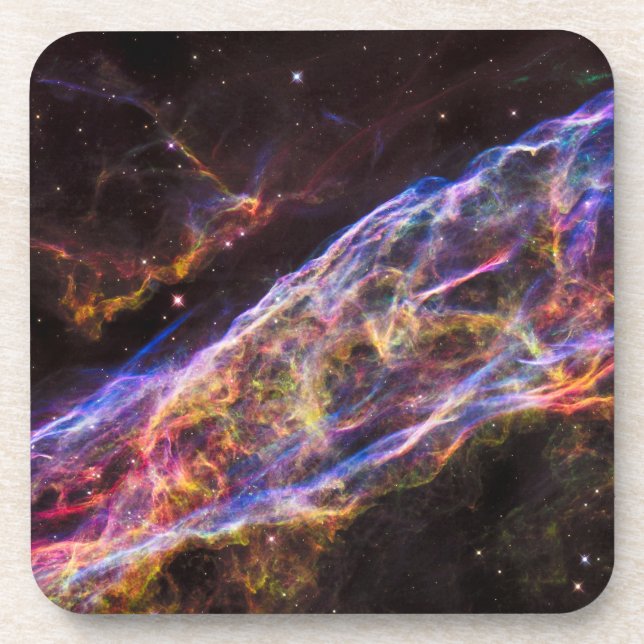 Ngc 6960, The Witch's Broom Nebula. Beverage Coaster (Front)
