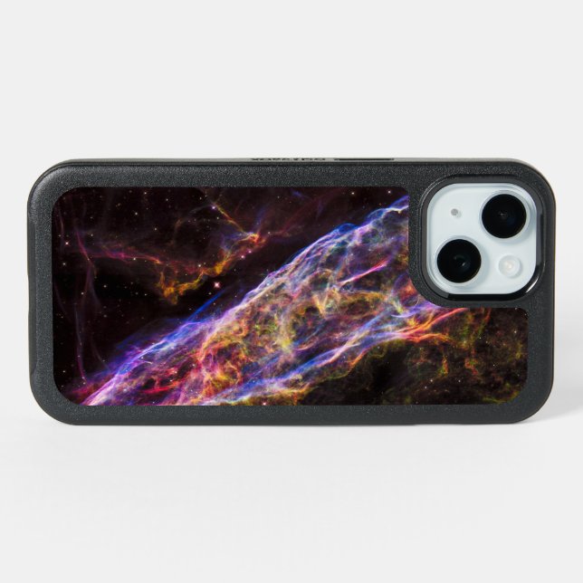 Ngc 6960, The Witch's Broom Nebula. iPhone 15 Case (Back Horizontal)