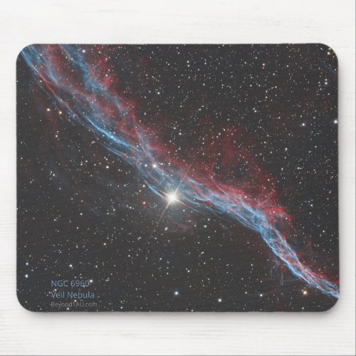 NGC 6960 _ Veil Nebula Mouse Pad