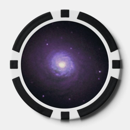 NGC 7252_ Spiral Disk and Globular Star Clusters Poker Chips