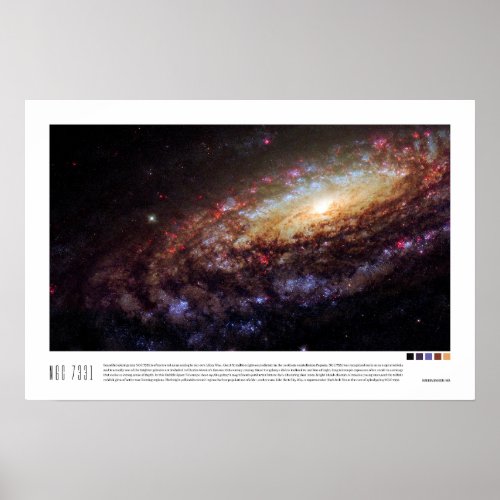 NGC 7331 Caldwell 30 Poster