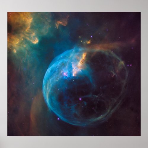 NGC 7635 _ The Bubble Nebula Poster