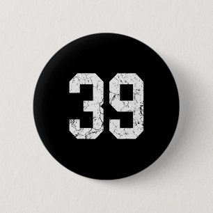 Nge White Number &#; Jersey Uniform Player Fan Button