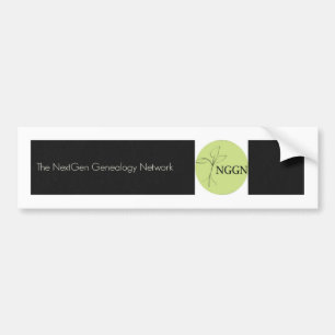 NGGN Black Bumper Sticker