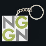 NGGN Keychain<br><div class="desc">Simple and straight to the point, this NGGN keychain will hold your keys and tell the world #IAmNextGen.</div>
