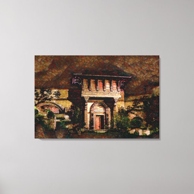 NGHT IN SHANGRI-LA Canvas Print (Front)